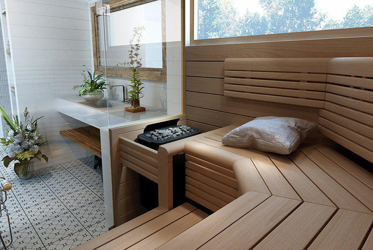 空間全体に蒸気が広がる
スチームジェネレーター